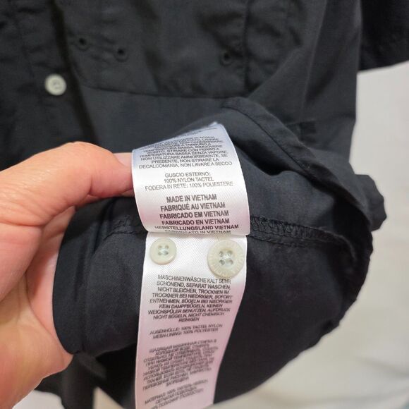 Columbia Shirt Mens XL Black PFG Fishing Outdoor Short Sleeve Pockets Vented - Picture 12 of 15